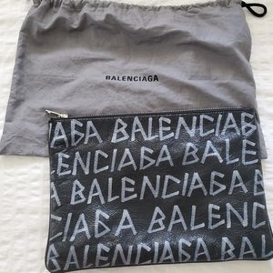 Balenciaga Black and White Graffiti